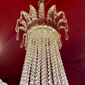 Beautiful Large Neoclassical Chandelier