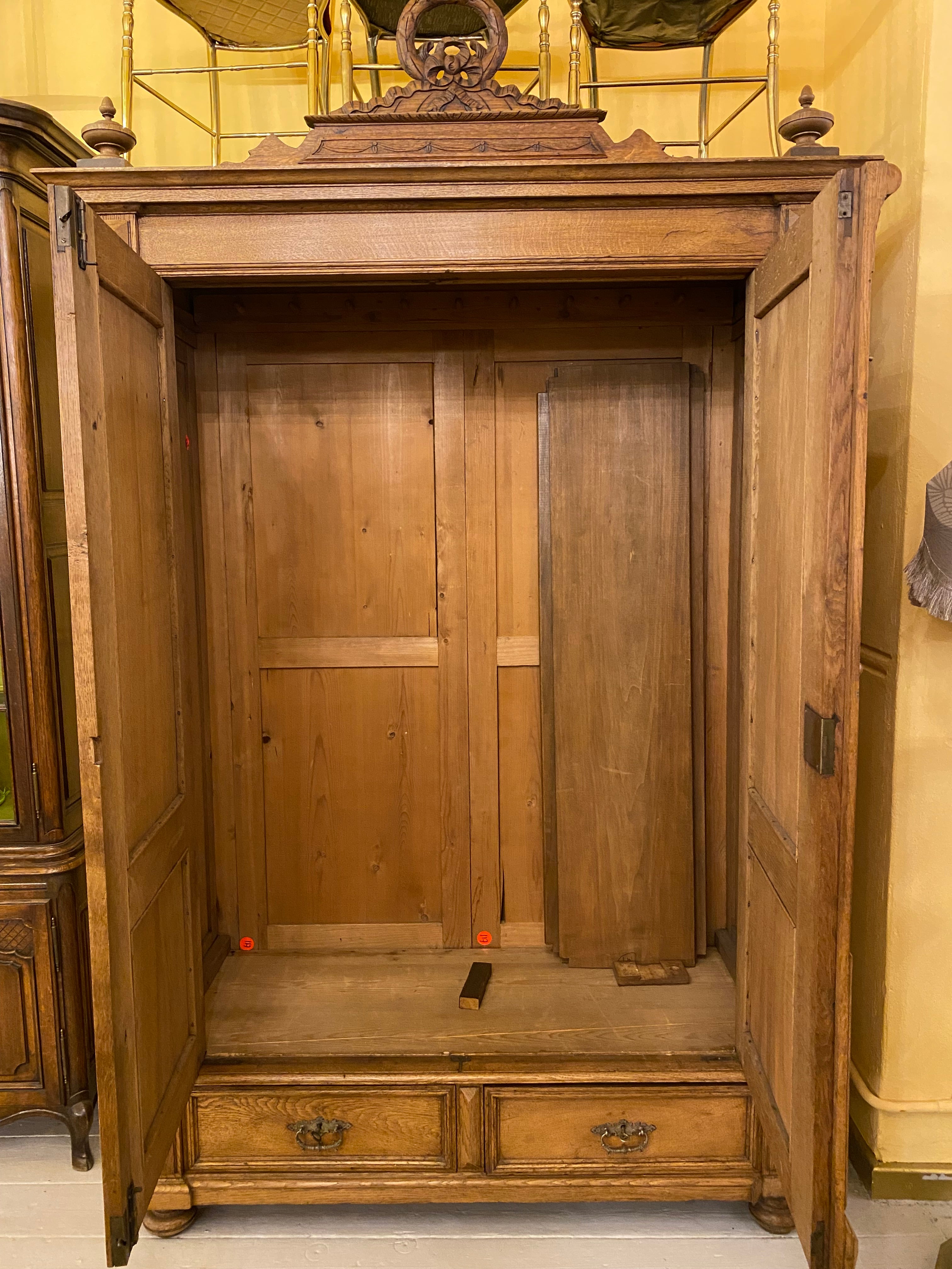 Antique Oak Wardrobe