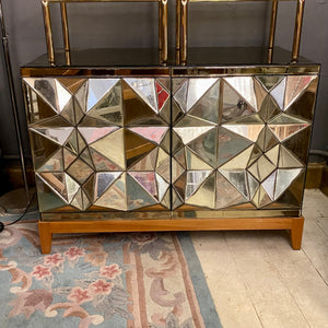 Contemporary Mirrored Chest of Drawers