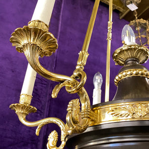 Exceptionally Rare Empire Era Chandelier - SOLD