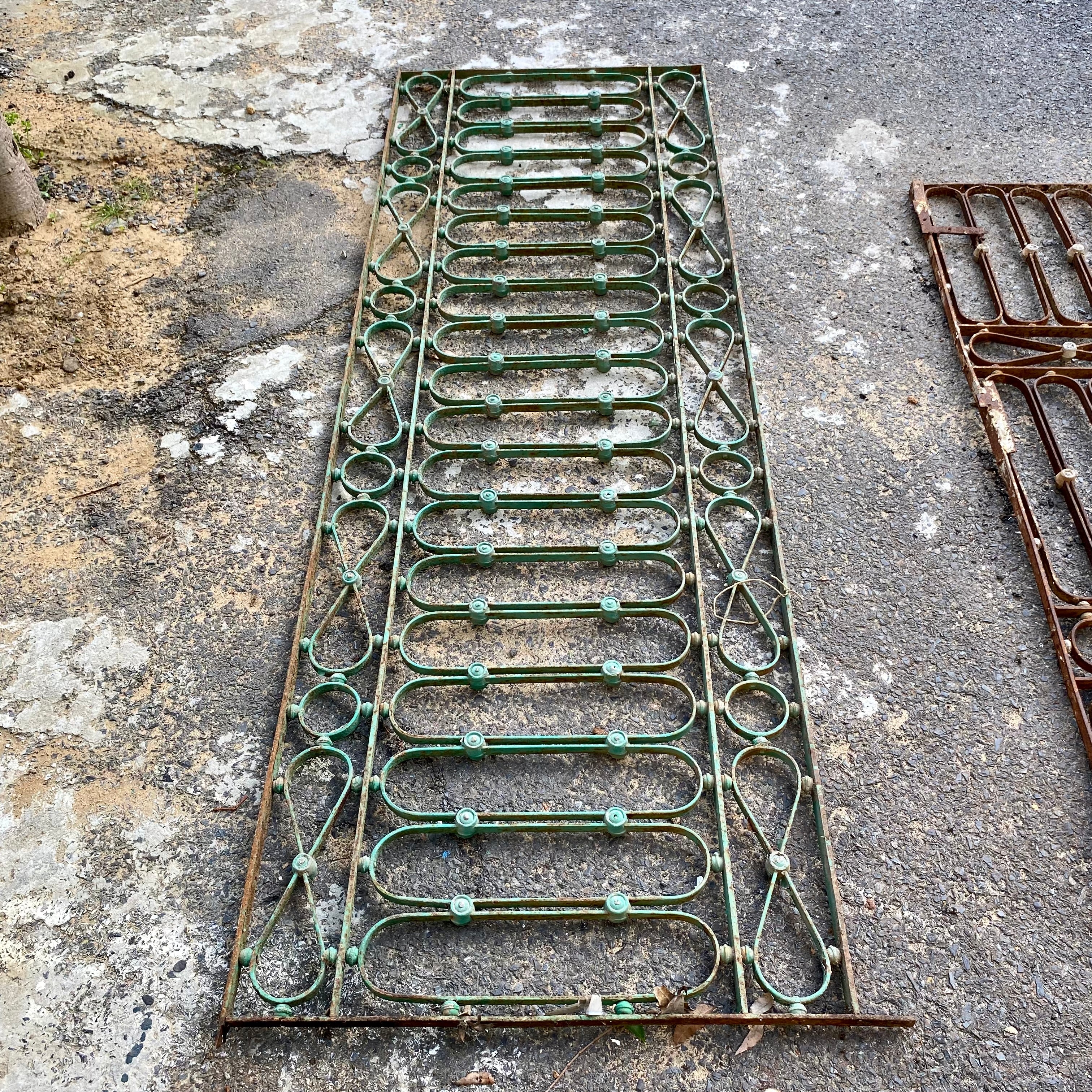 Heavy Forged Steel Balustrade With Lead Links