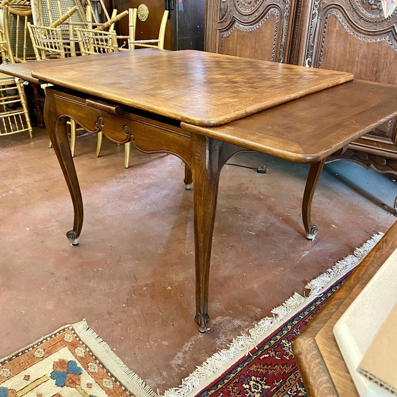 Antique French Extendable Dining Table