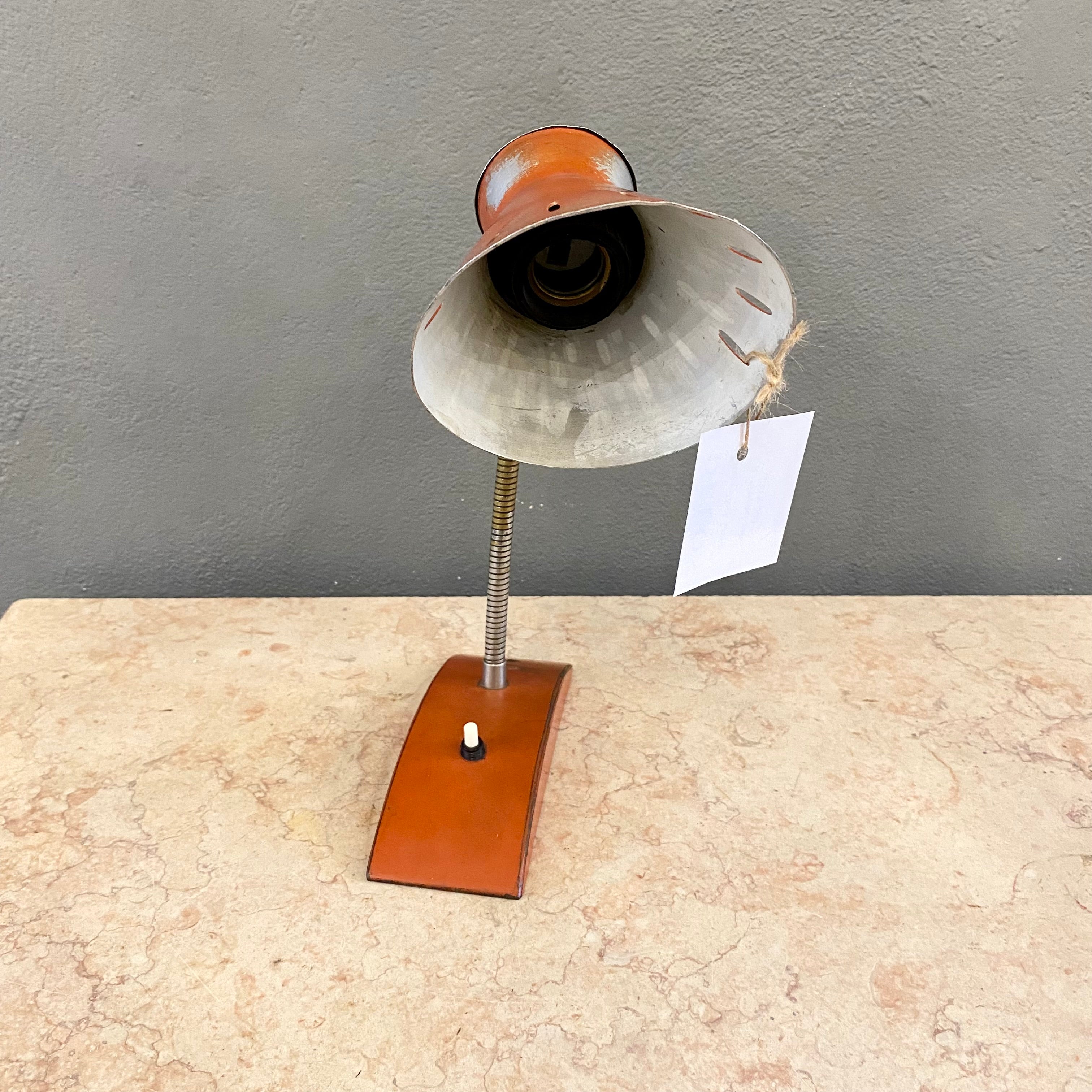 Vintage Adjustable Steel Desk Lamp