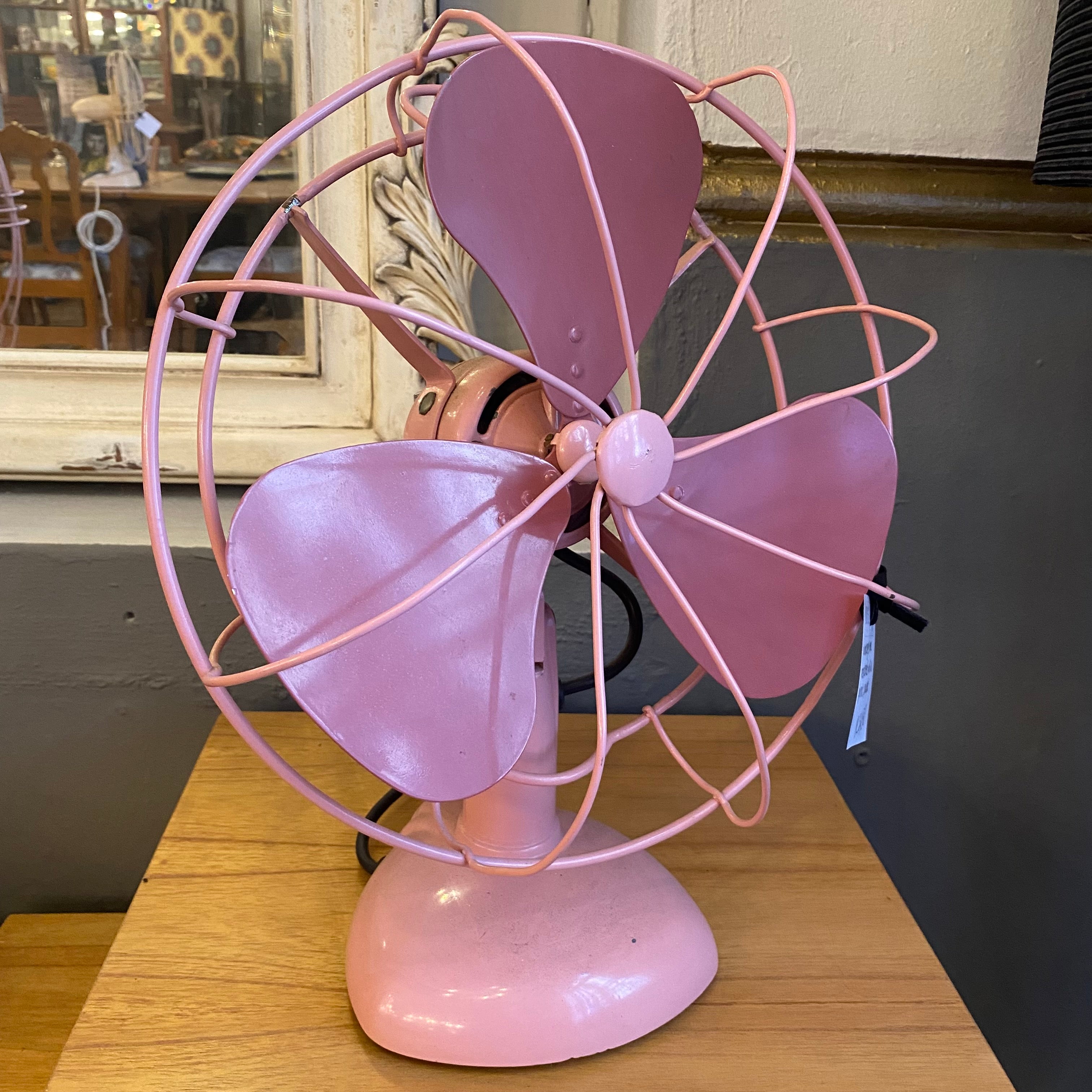 Vintage Pink Fan