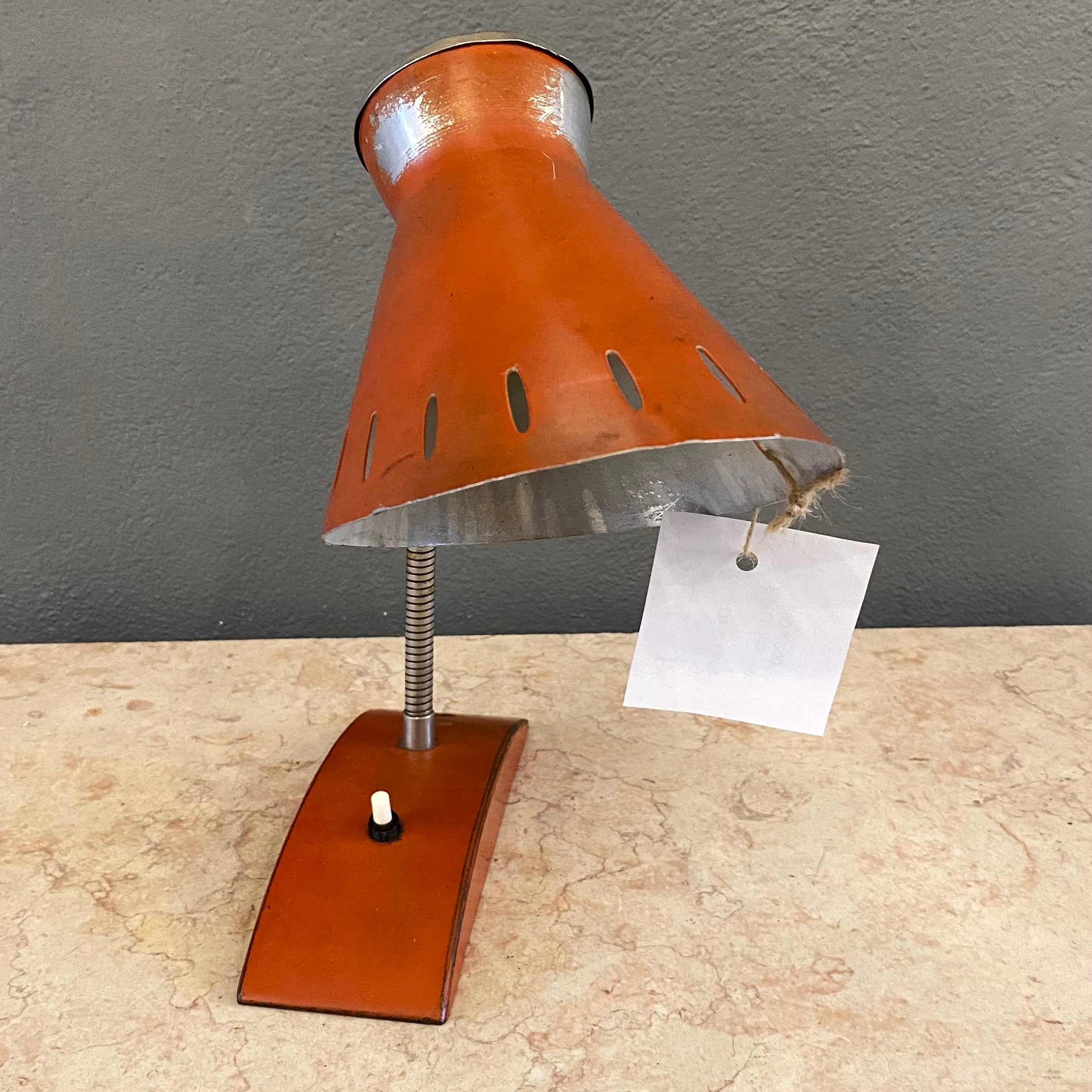 Vintage Adjustable Steel Desk Lamp