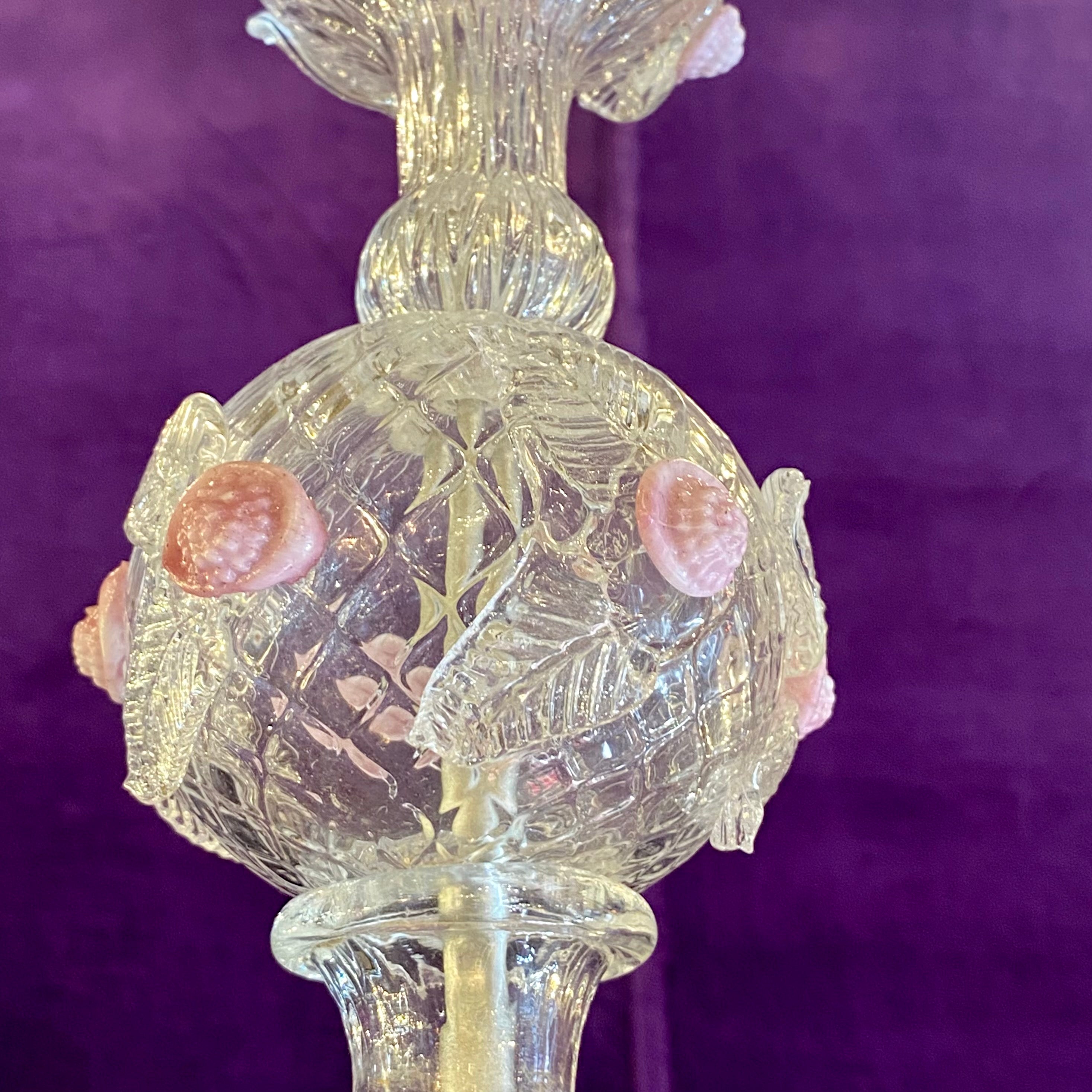 Antique Murano Glass Chandelier
