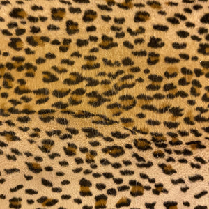 Vintage Leopard Print Swivel Chair
