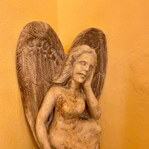 Wood Carved Angels