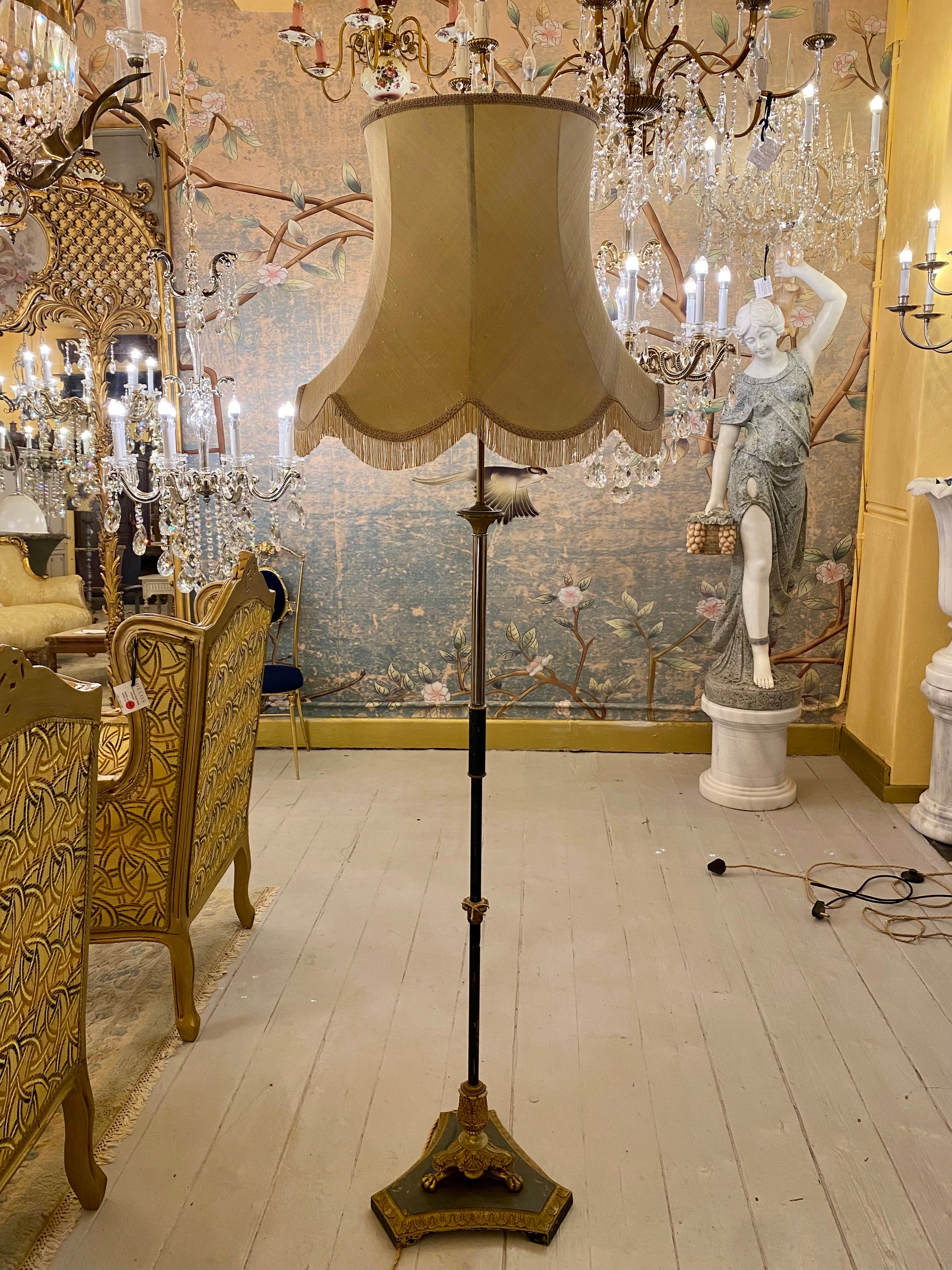 Antique floor store standing lamps