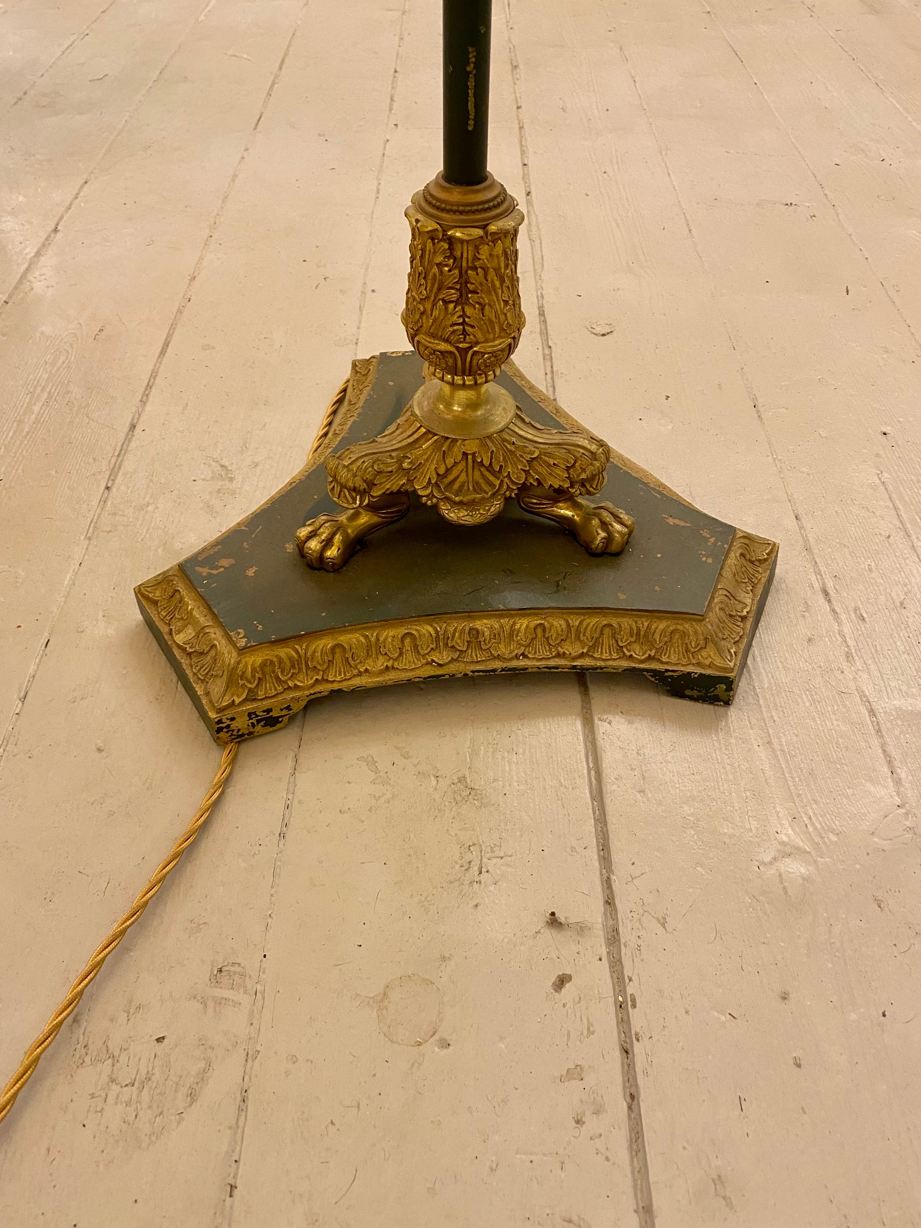 Antique Empire Style Standing Lamp