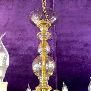 1960's Venetian Glass Chandelier