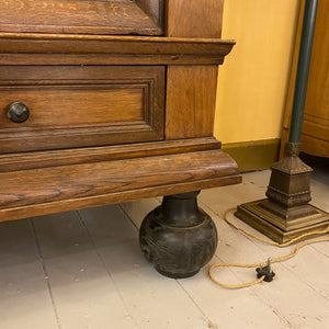 18th Century Dutch Rosewood Linen Cabinet