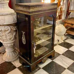 Antique French Boulle Display Cabinet