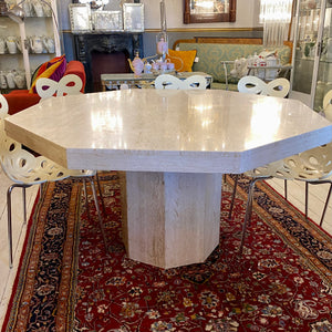 1970's Marble Dining Table