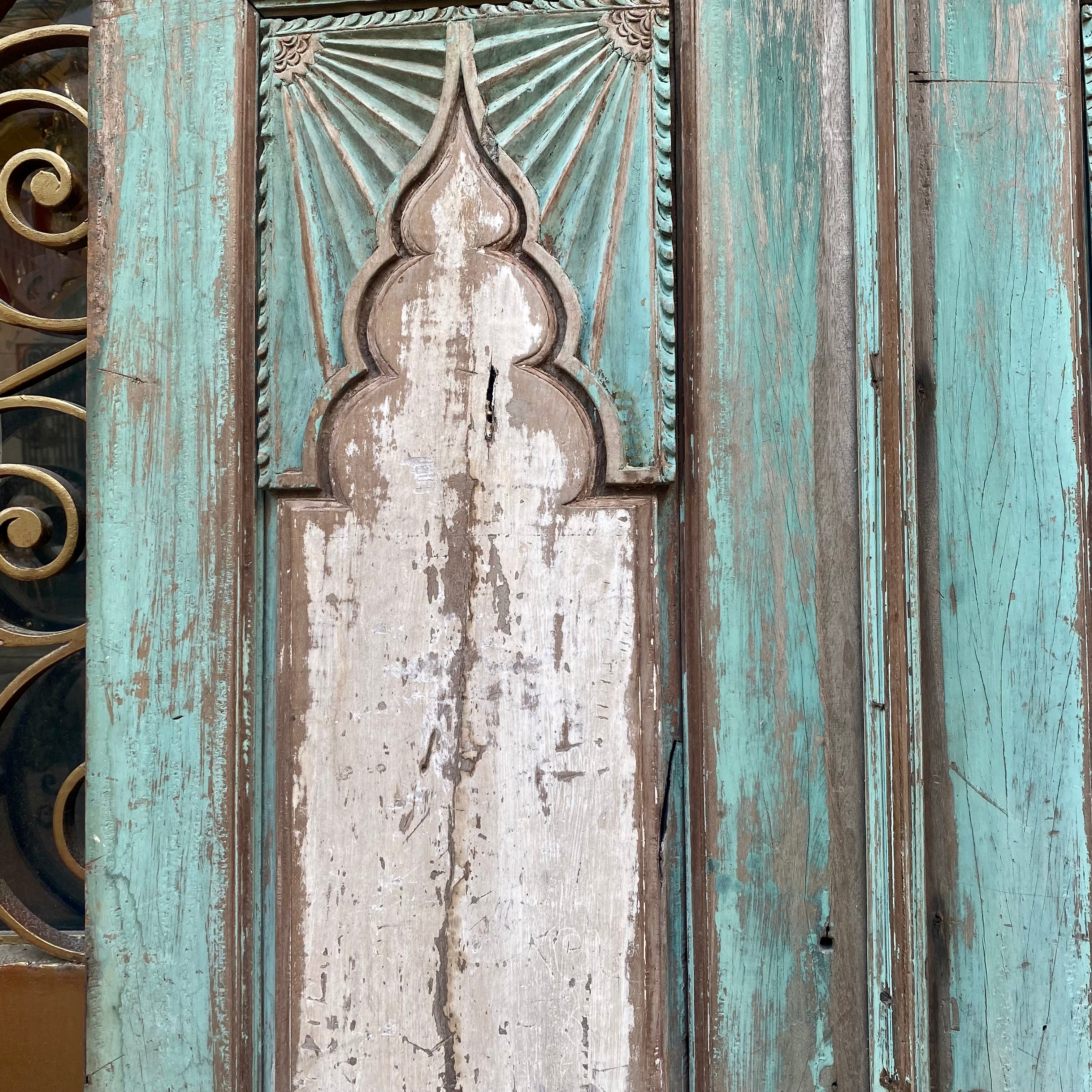 Distressed Vintage Indian Doors
