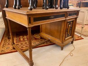 1930's Antique Oak Desk