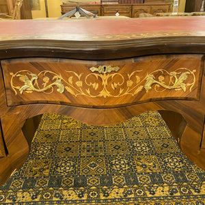 French Style Inlaid Desk with Brass Casting