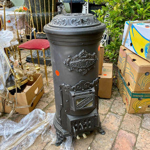 Vintage Cast Iron Stove by Thermocet