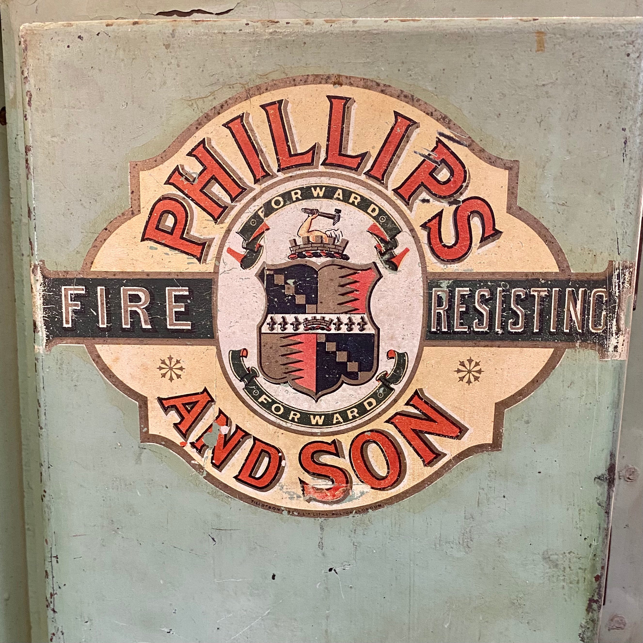 Antique Phillips and Son Safe