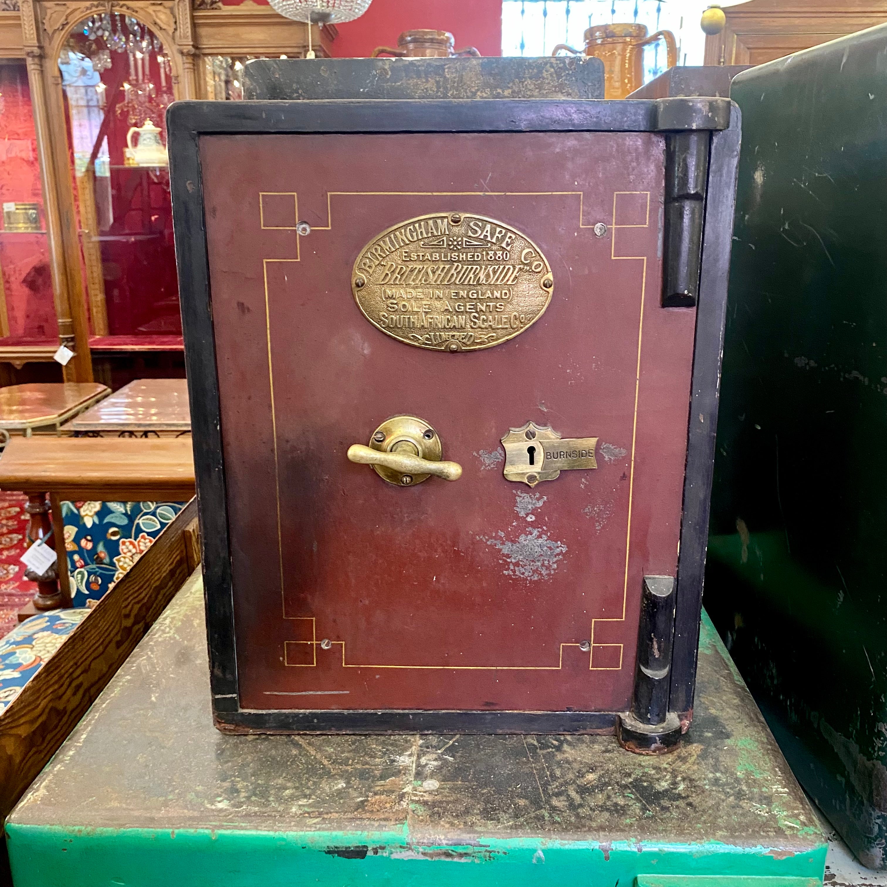 Beautiful Antique Safe by Birmingham Safe Co